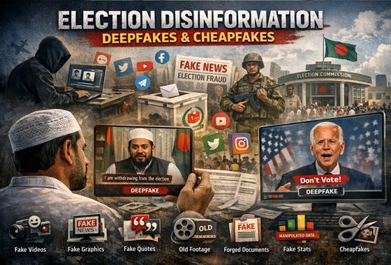 নির্বাচনে ‘ডিপফেক–চিপফেক’ আতঙ্ক: ভোটার বিভ্রান্তিতে ১০ কৌশলের ভয়ংকর বিস্তার