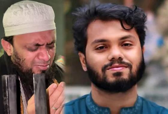 গভীর রাতে হাদির কবরের পাশে অঝোরে কাঁদলেন মাওলানা আবদুল হাই সাইফুল্লাহ