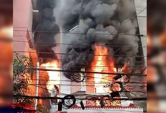 উত্তরায় সাততলা ভবনে ভয়াবহ অগ্নিকাণ্ড, নারীসহ নিহত ৩